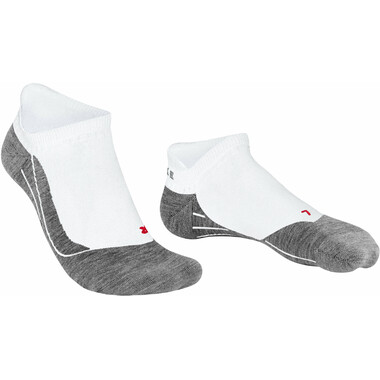 Calcetines FALKE RU4 COOL INVISIBLE Mujer Blanco/Gris 0